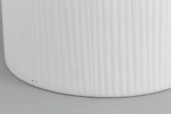 Wholesale Flamant Ayla, Vase, Verre, Blanc, O17,5X21,5H